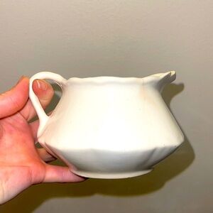 Vintage ceramic creamer, reuse as planter or decoration